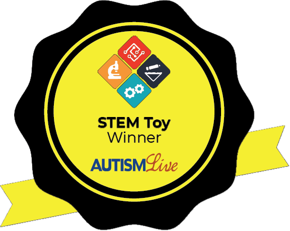 Autism Live STEM Toy Winner Badge