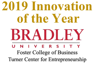 Bradley University 2019 Innovation of the Year Award Badge