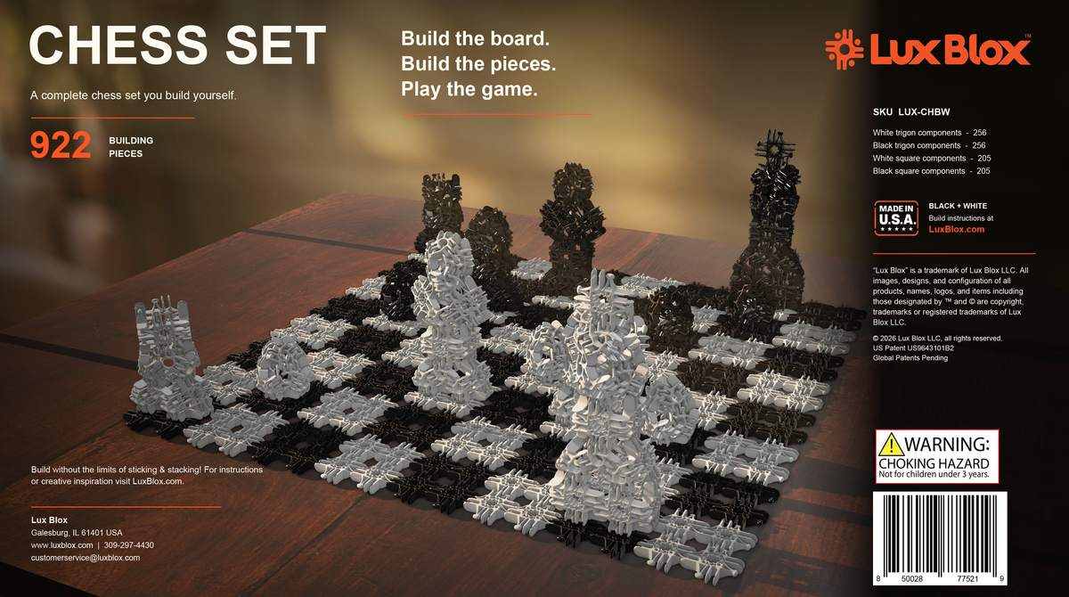 LUX BLOX CHESS SET