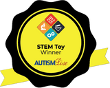 Autism Live STEM Toy Winner Badge