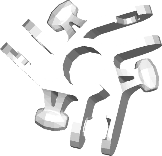 Lux Blox Tri Blox White