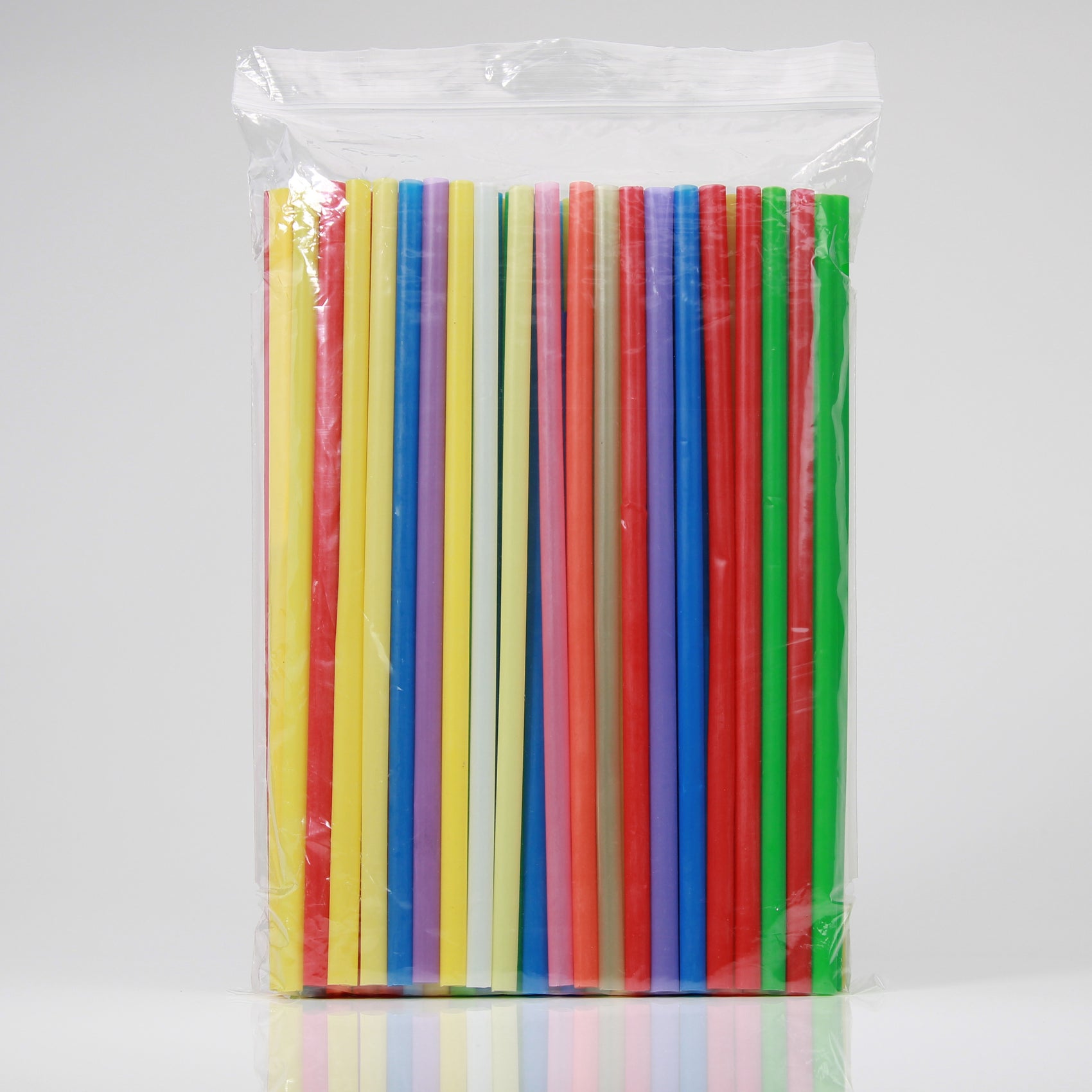 10 inch Multi-Color Tubes 100 Piece