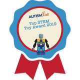 Autism Live 2019 Top STEM Toy Award Badge