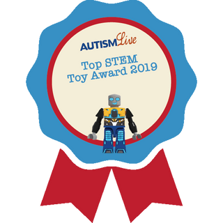 Autism Live 2019 Top STEM Toy Award Badge