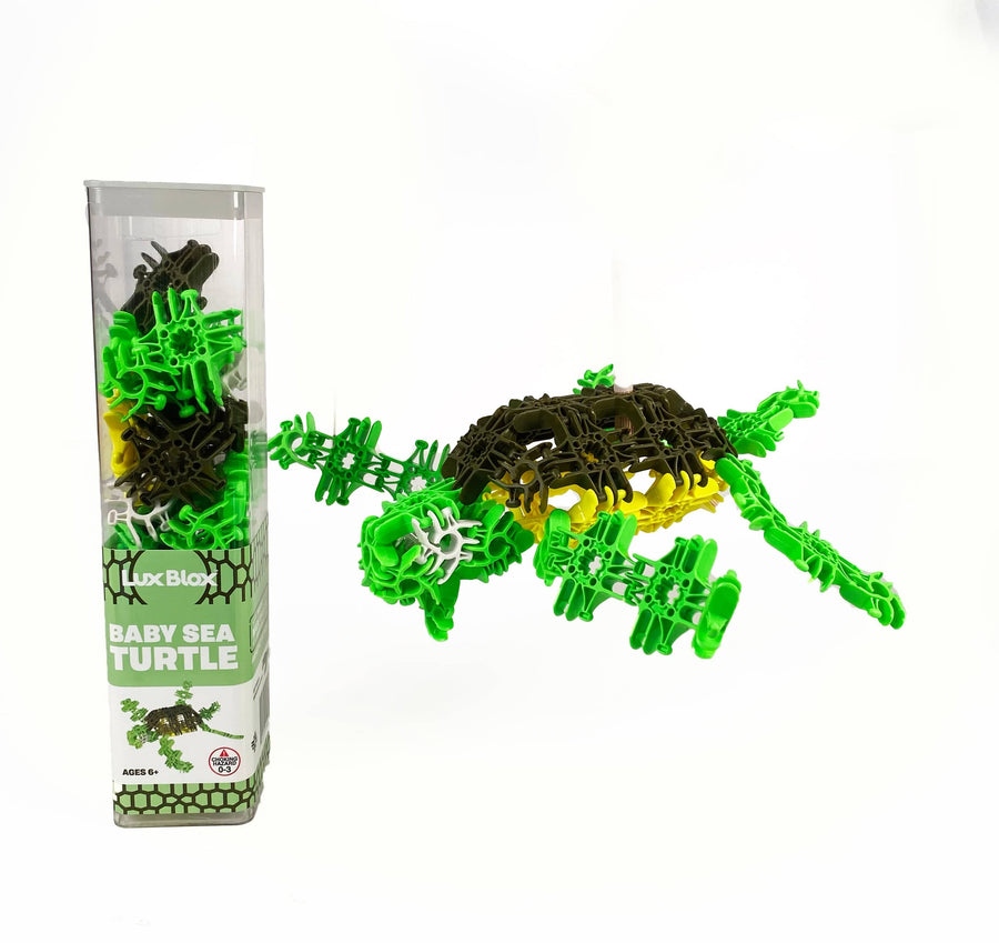 LUX BLOX Model Kit Baby Sea Turtle 728028440034 LUX-ZOOBT